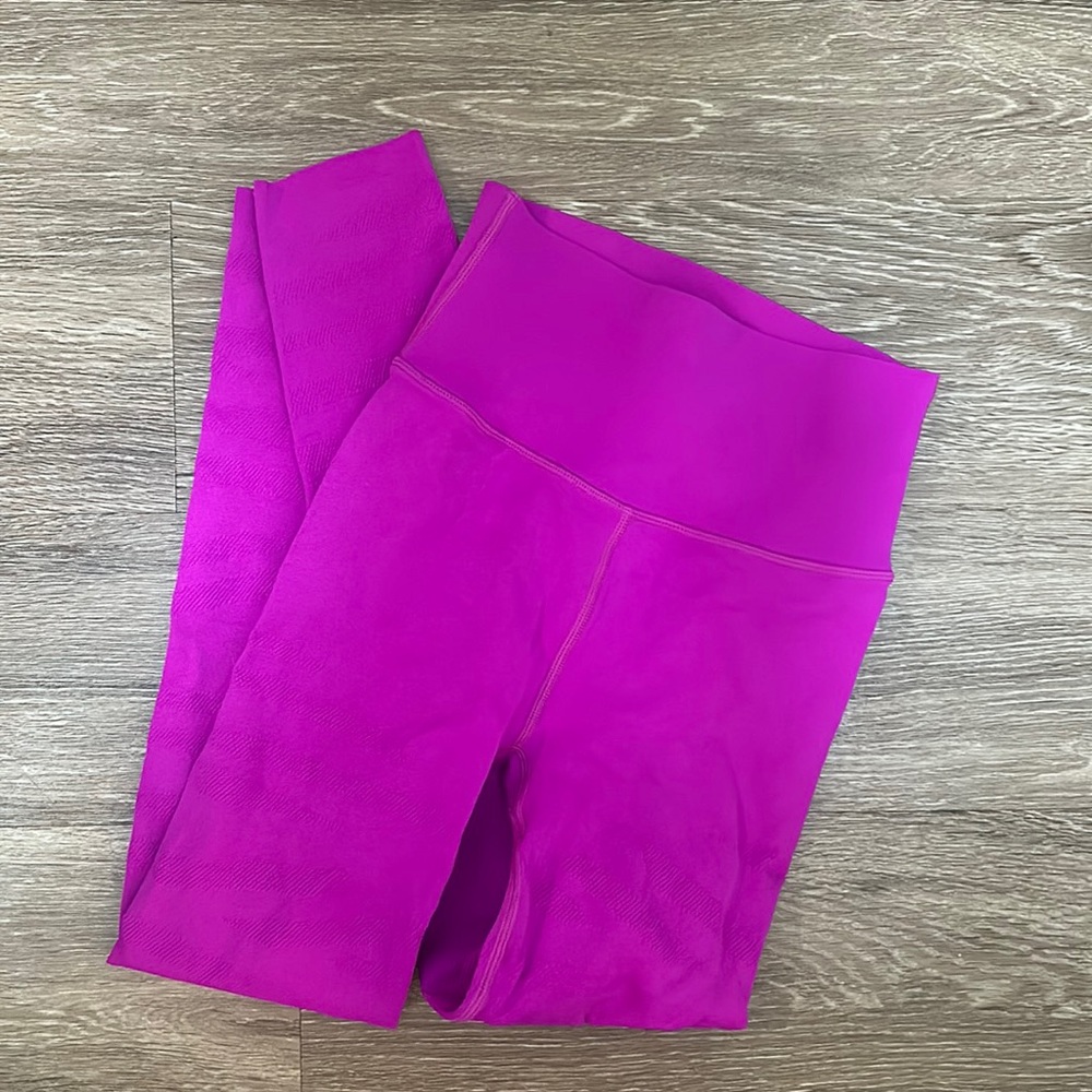 Fabletics SculptKnit Magenta Leggings